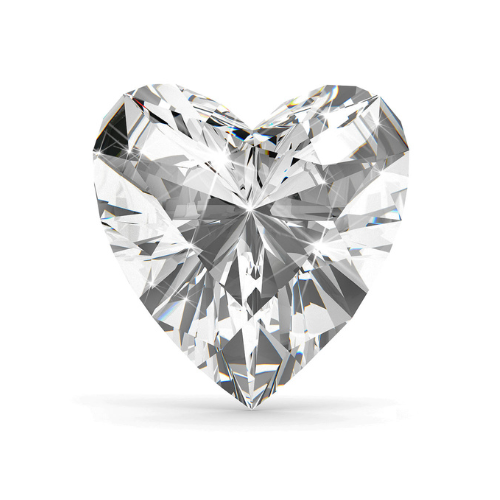 Heart cut diamond